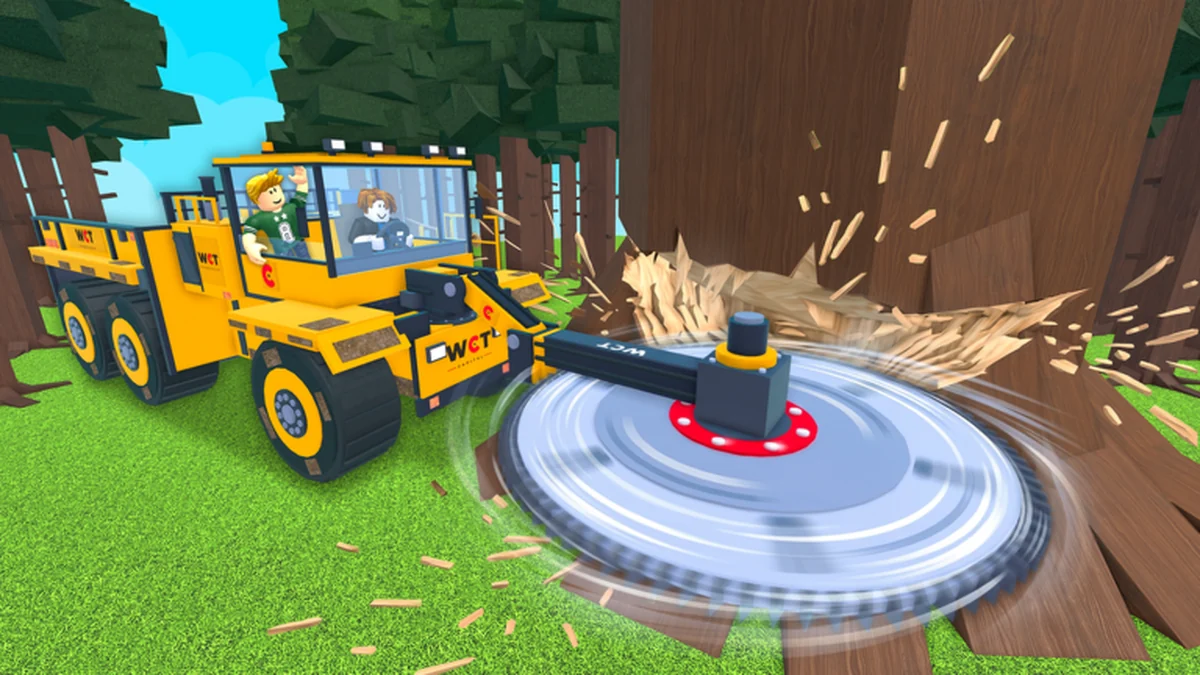 Official Chop A Forest cutting artwork